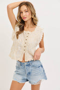 Crochet Boho Top