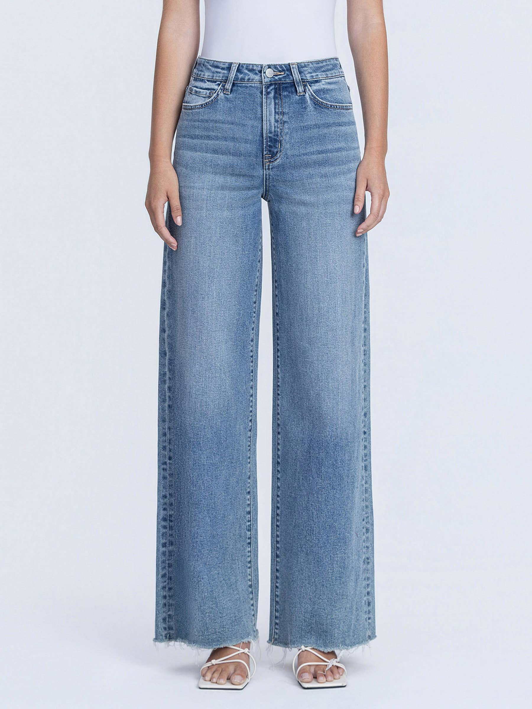 Women's  Flying Monkey Super High Rise Wide Leg Jeans