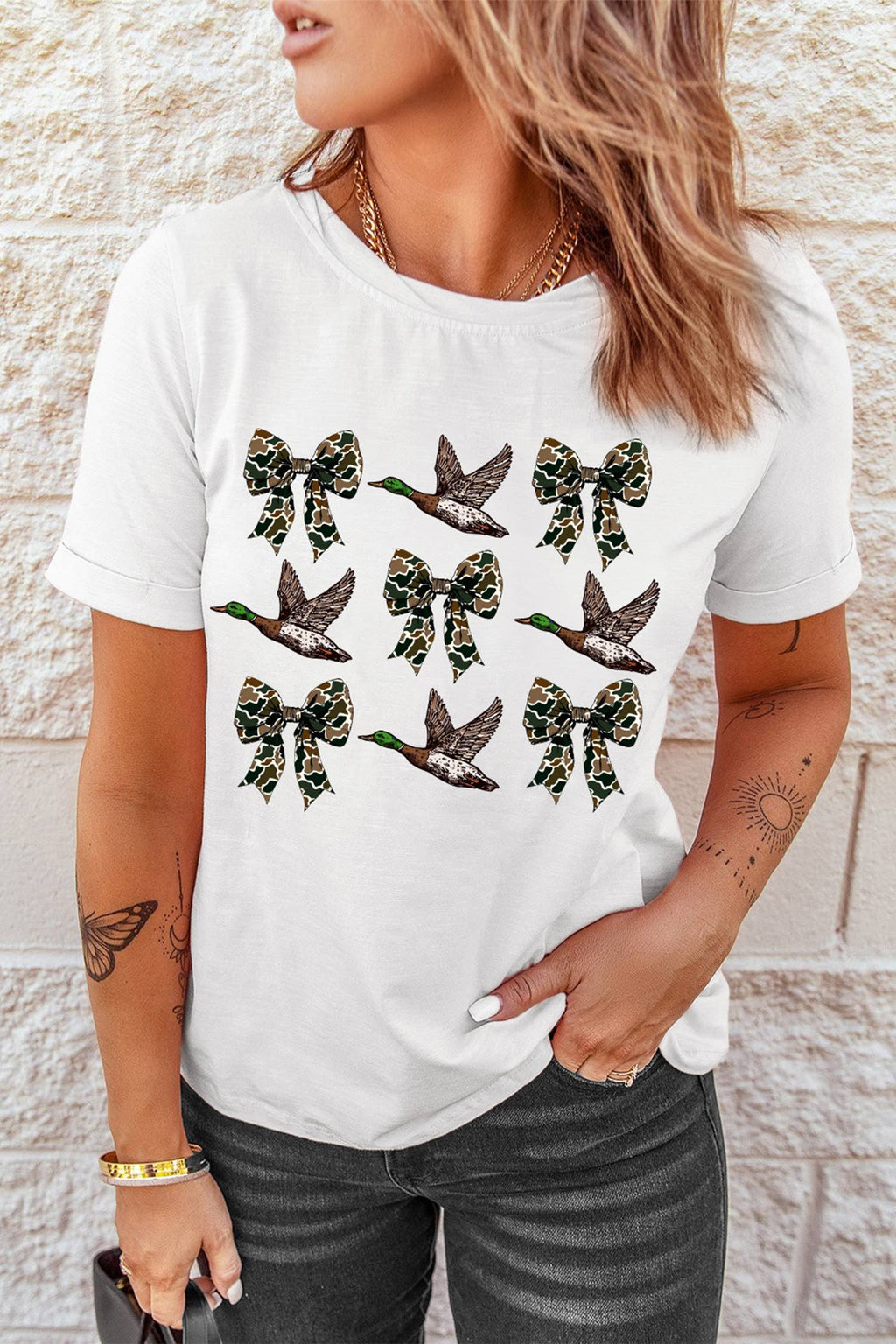 Mallard Duck Printed Tee