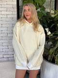 Baby Yellow Striped Hoodie