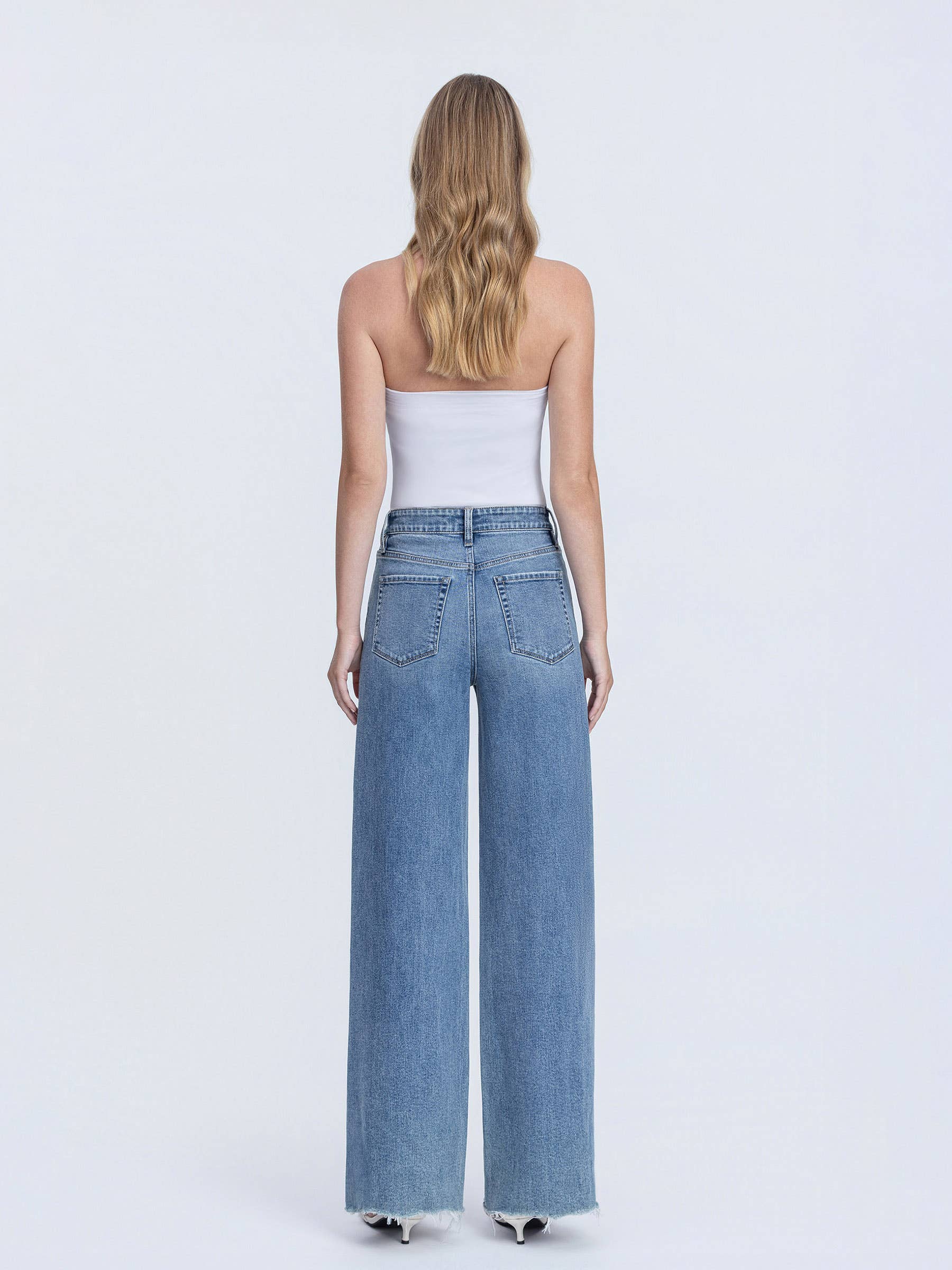 Women's  Flying Monkey Super High Rise Wide Leg Jeans