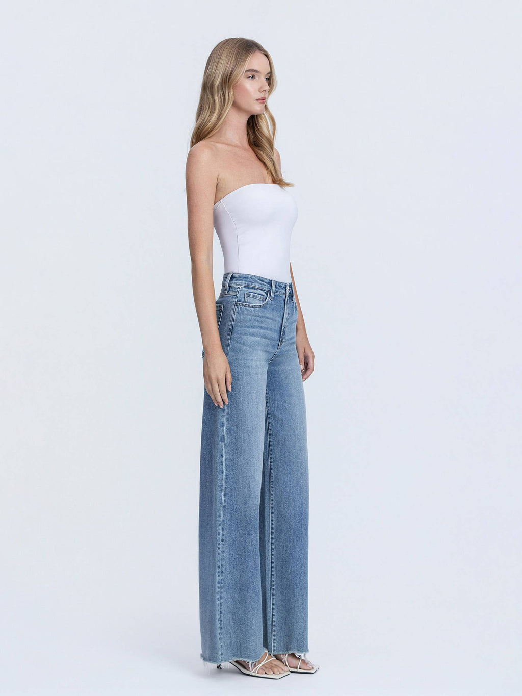 Women's  Flying Monkey Super High Rise Wide Leg Jeans
