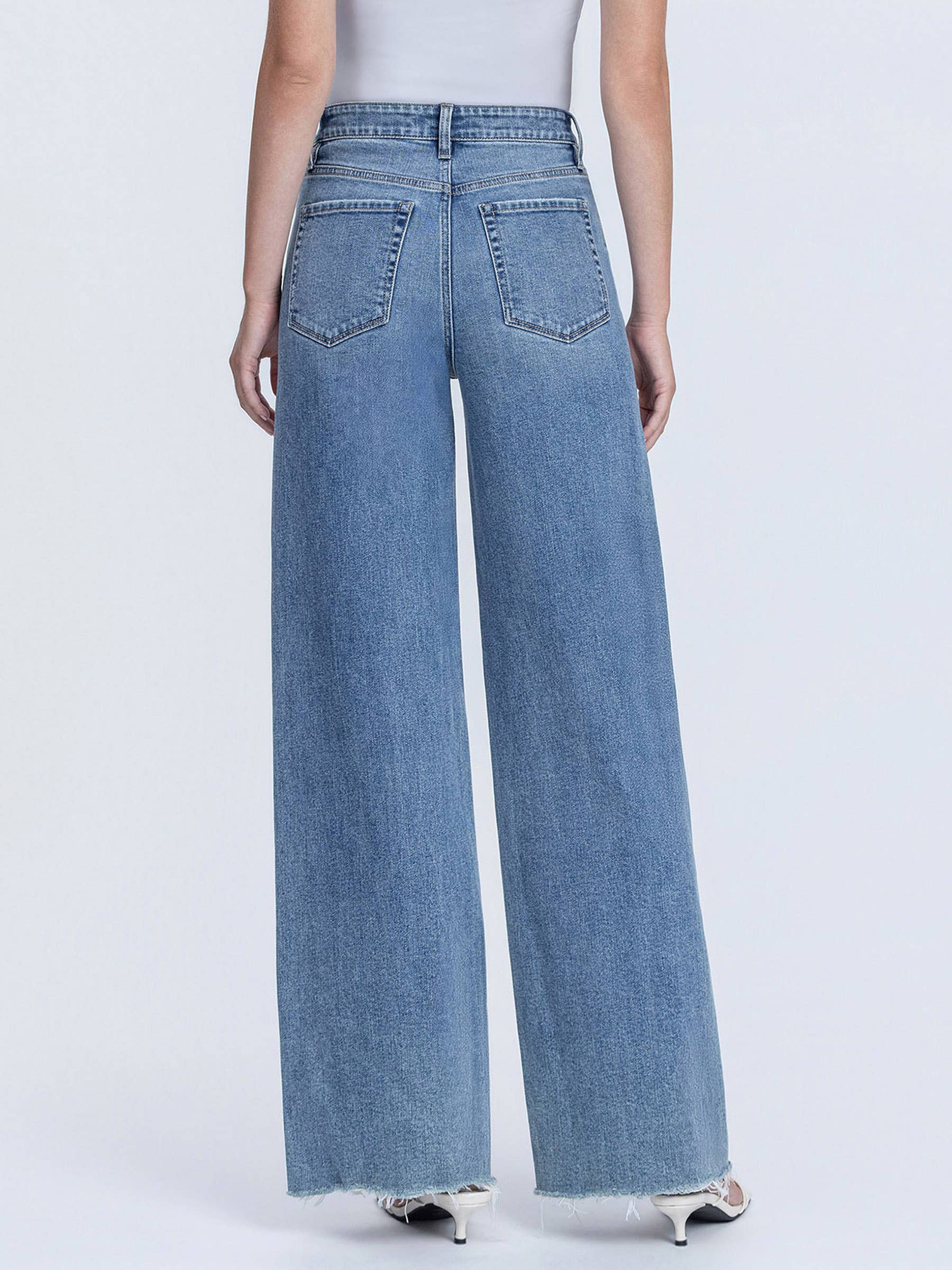 Women's  Flying Monkey Super High Rise Wide Leg Jeans