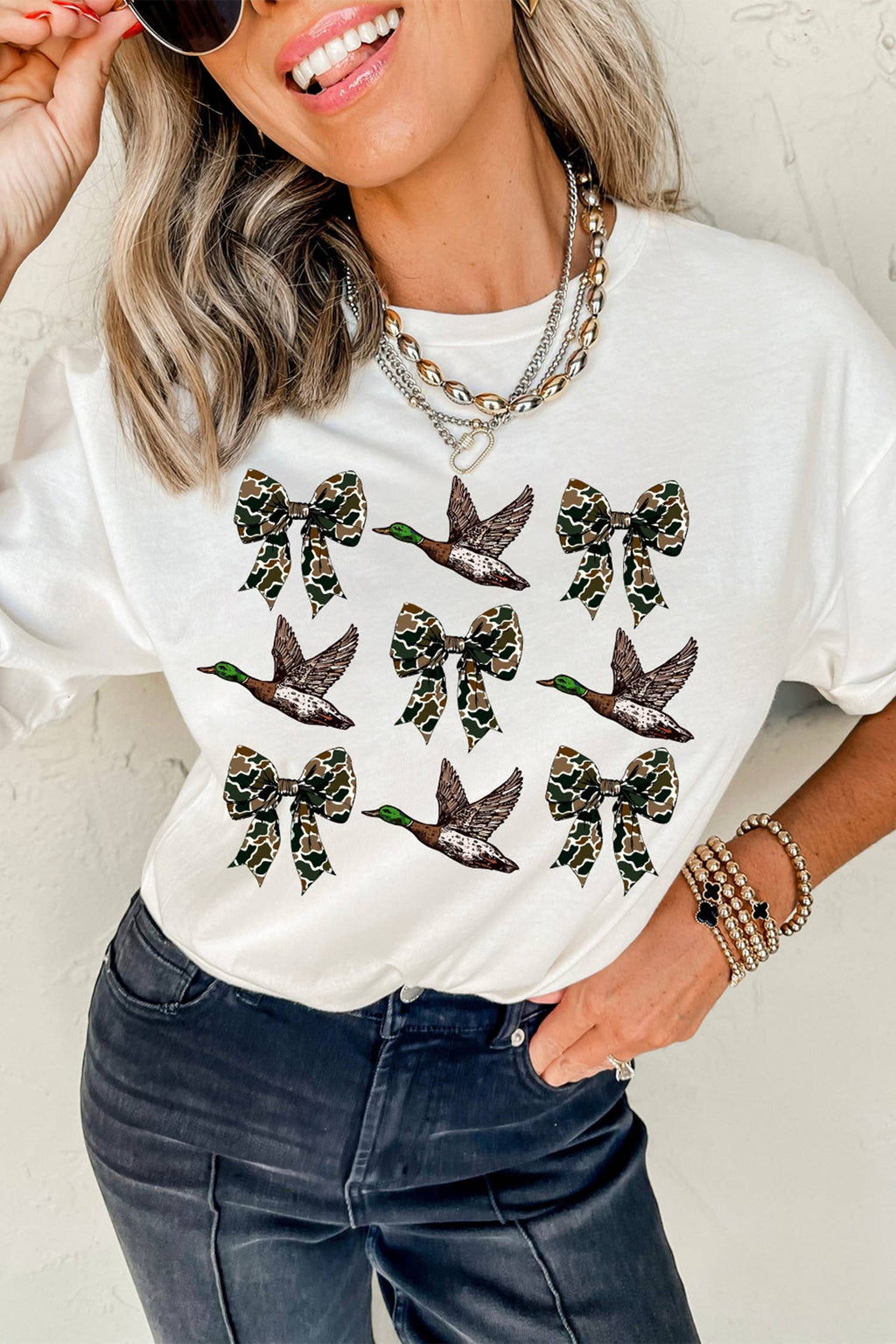 Mallard Duck Printed Tee