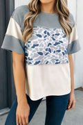 Camo Patchwork Tee