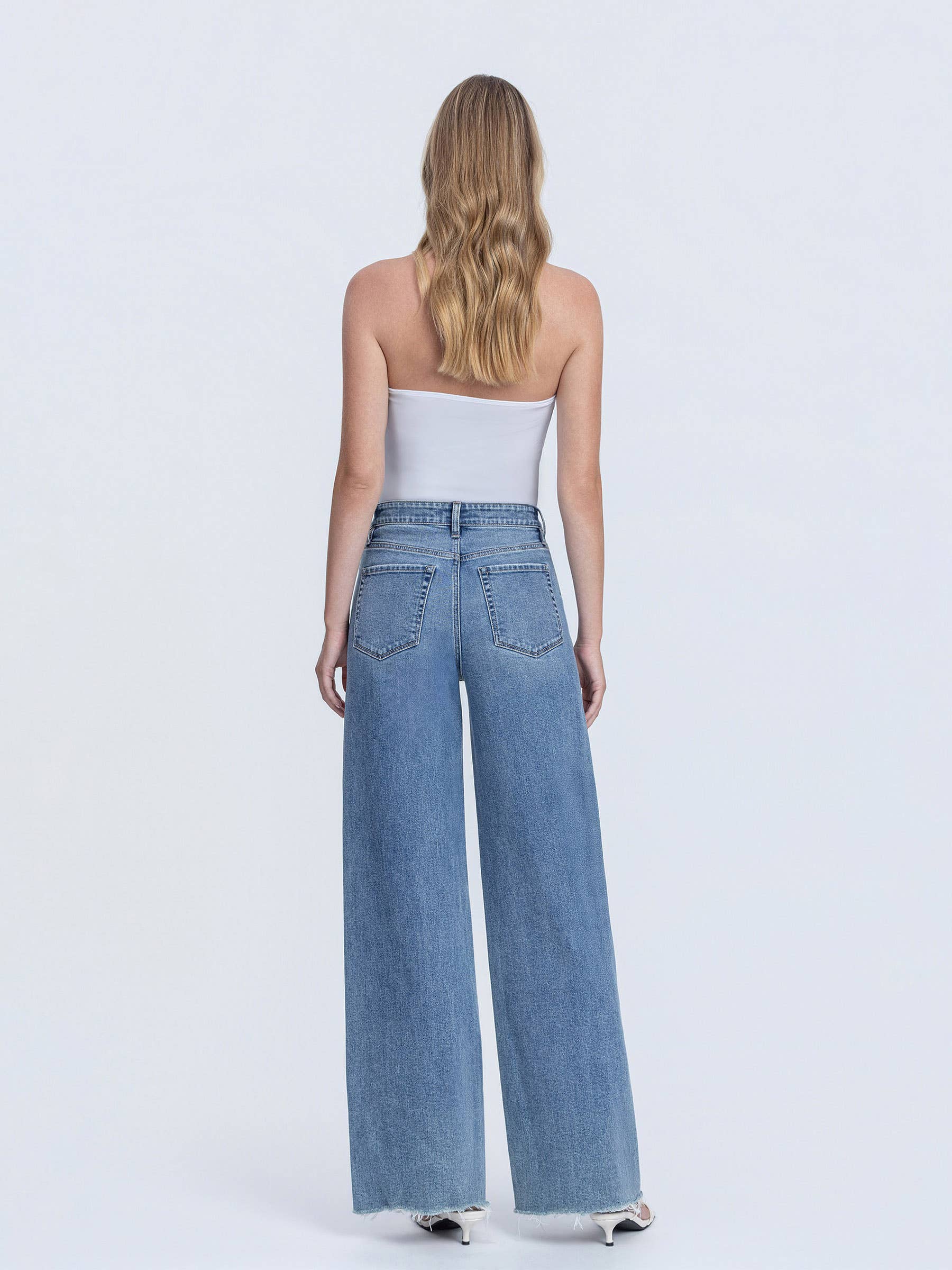 Women's  Flying Monkey Super High Rise Wide Leg Jeans